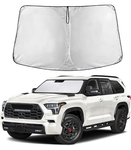 Amazon.com: Pigenius Windshield Sunshade for Toyota Sequoia 2023